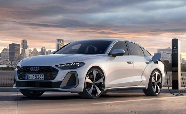  Новый Audi A5 стал мощным гибридом